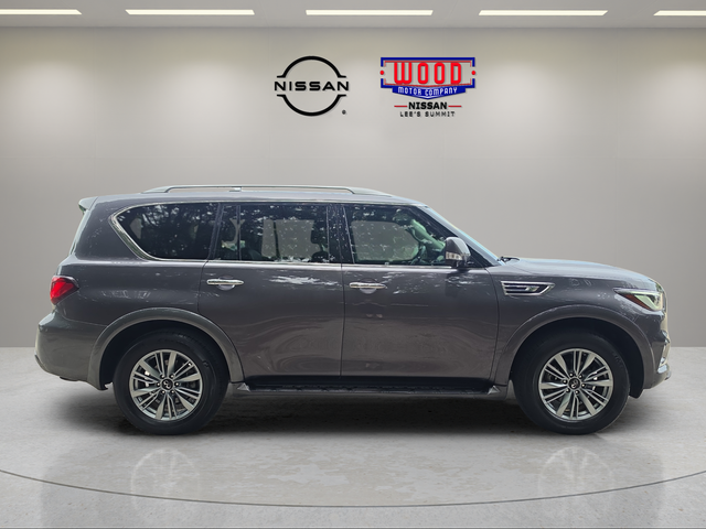 Used 2024 INFINITI QX80 Luxe 4WD with VIN JN8AZ2AE2R9328503 for sale in Kansas City