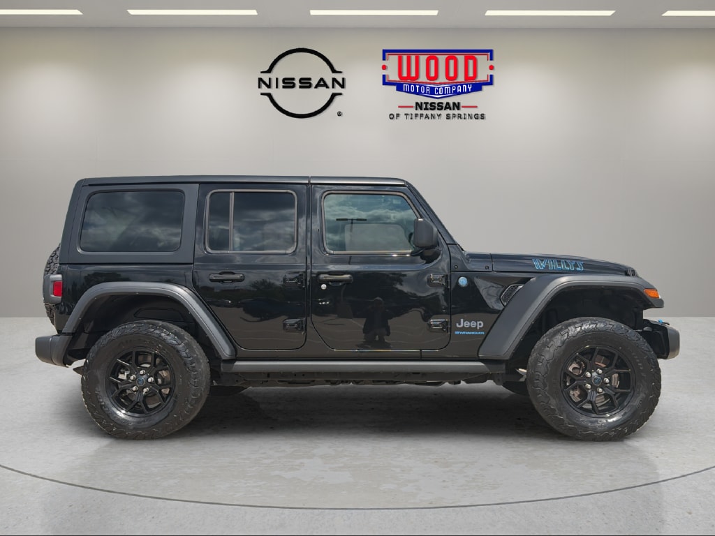 Used 2024 Jeep Wrangler 4xe Willys 4XE with VIN 1C4RJXN67RW148666 for sale in Kansas City