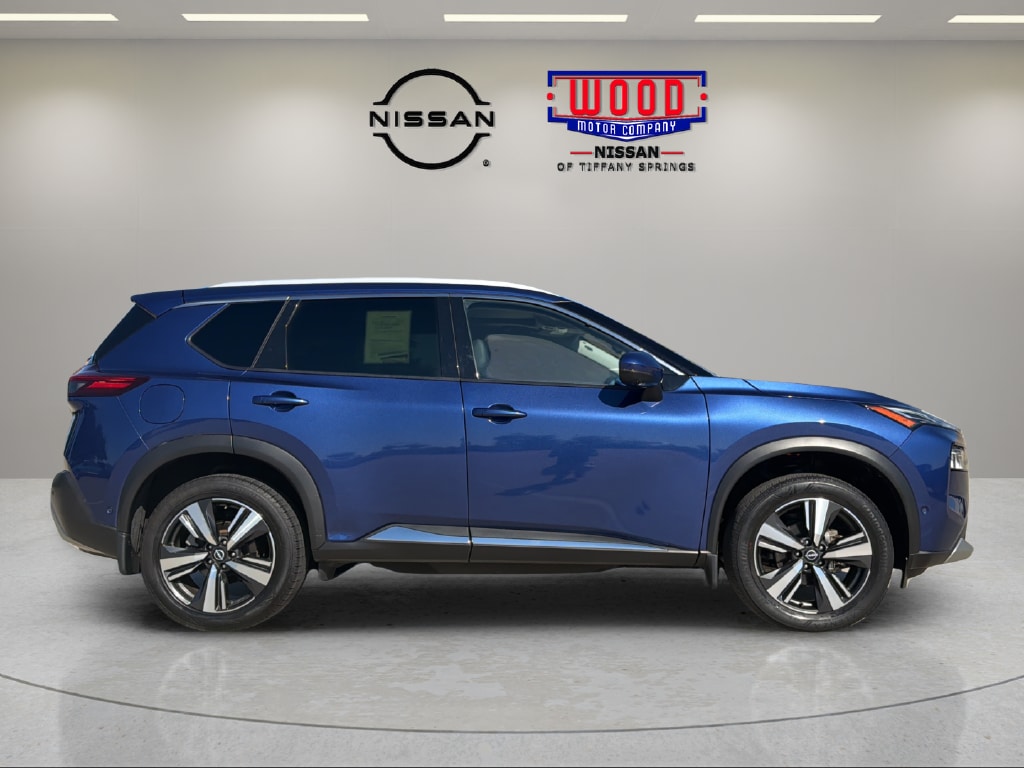 Certified 2023 Nissan Rogue Platinum with VIN JN8BT3DD7PW316599 for sale in Kansas City