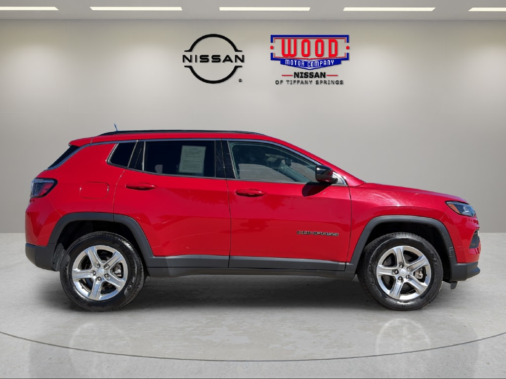 Used 2024 Jeep Compass Latitude with VIN 3C4NJDBN3RT606332 for sale in Kansas City