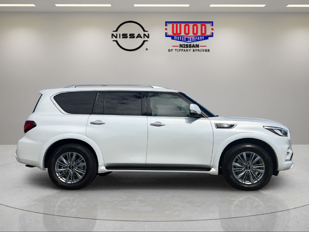 Used 2024 INFINITI QX80 Luxe 4WD with VIN JN8AZ2AE9R9329728 for sale in Kansas City