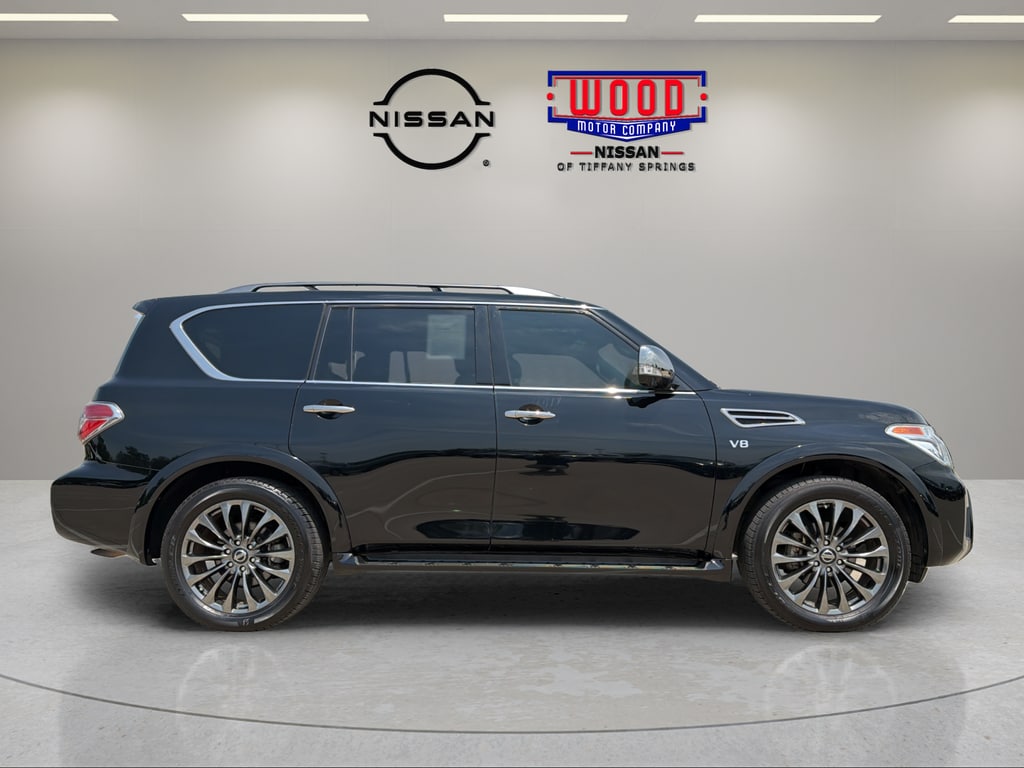 Certified 2020 Nissan Armada Platinum with VIN JN8AY2NF0L9360301 for sale in Kansas City