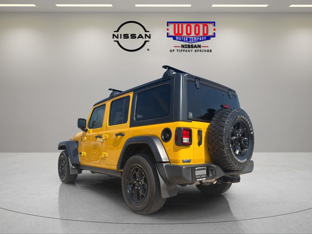 Used 2021 Jeep Wrangler Unlimited Willys SUV