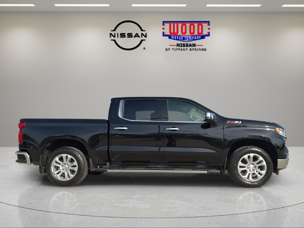 Used 2024 Chevrolet Silverado 1500 LTZ with VIN 1GCUDGED7RZ279286 for sale in Kansas City