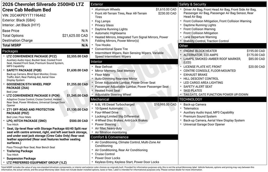 2026 Chevrolet Silverado 2500 HD LTZ - Photo 17