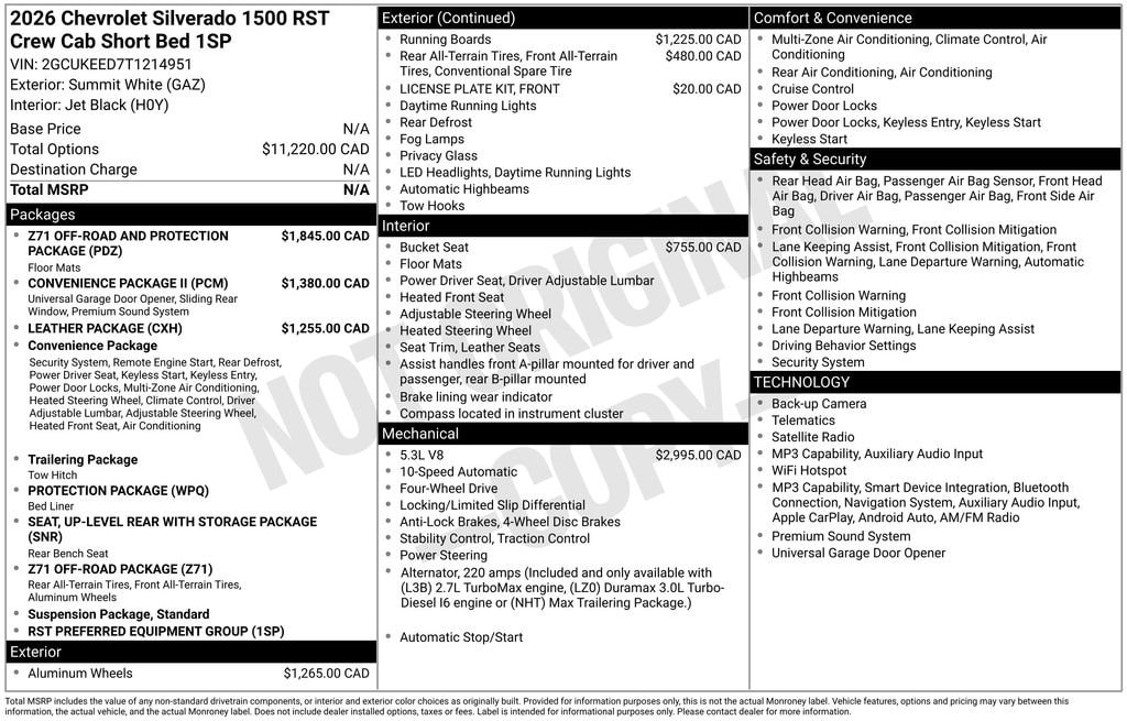 2026 Chevrolet Silverado 1500 RST - Photo 9