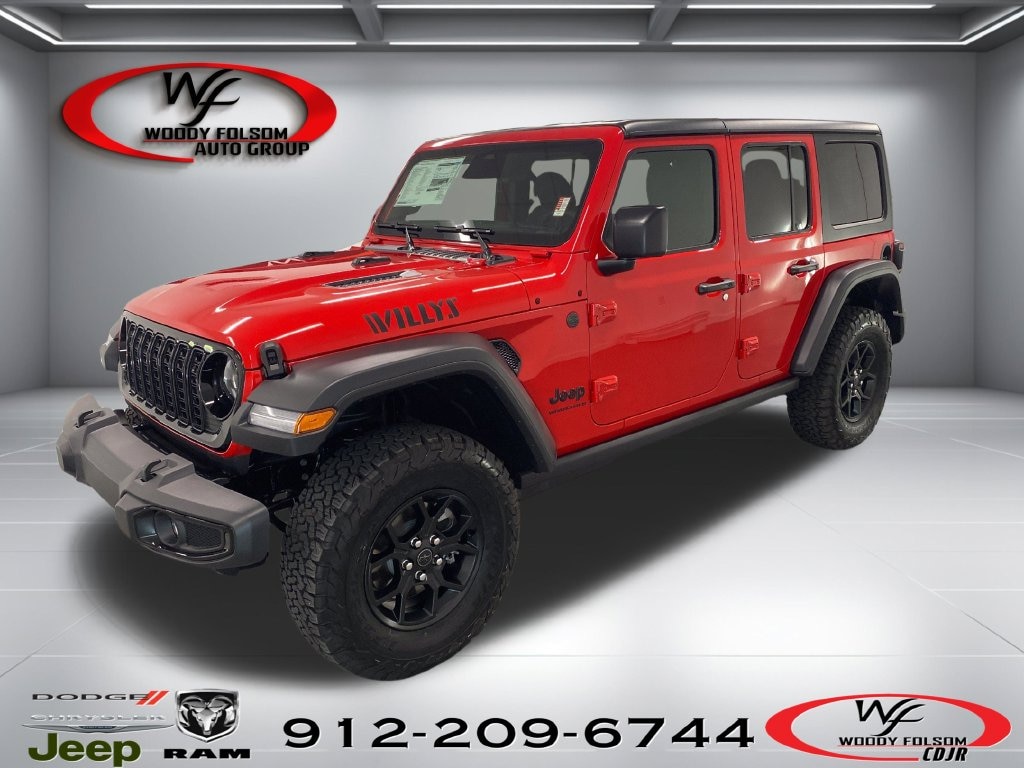 New 2027 Jeep Wrangler 4-DOOR WILLYS Sport Utility