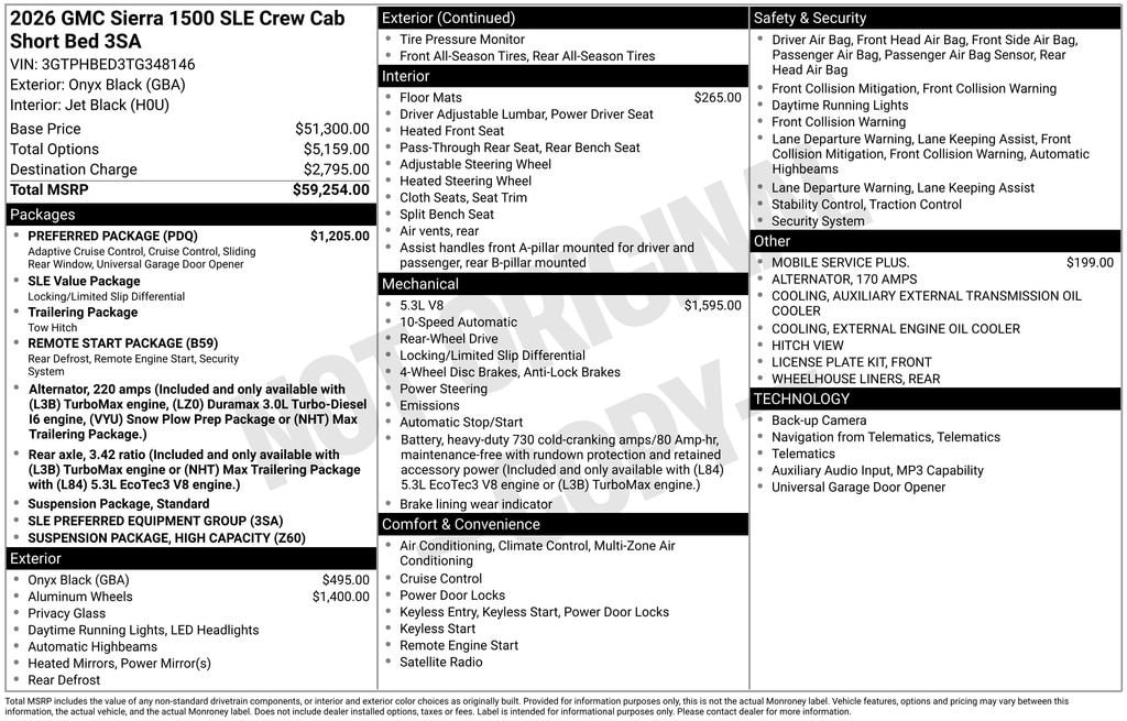 2026 GMC Sierra 1500 SLE - Photo 4