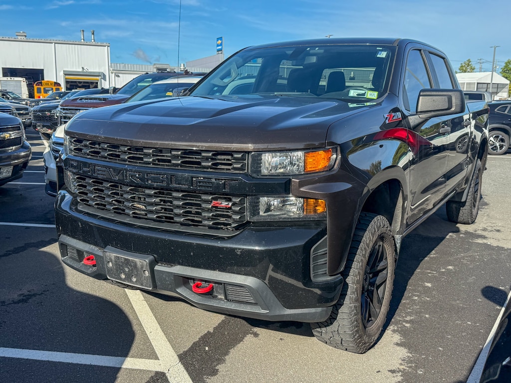 Used 2020 Chevrolet Silverado 1500 Custom Trail Boss Truck Crew Cab