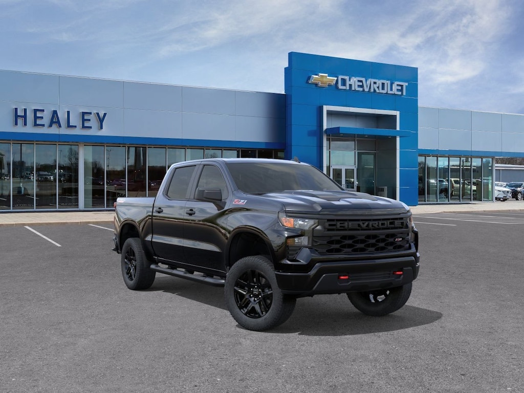 New 2026 Chevrolet Silverado 1500 Custom Trail Boss Truck Crew Cab