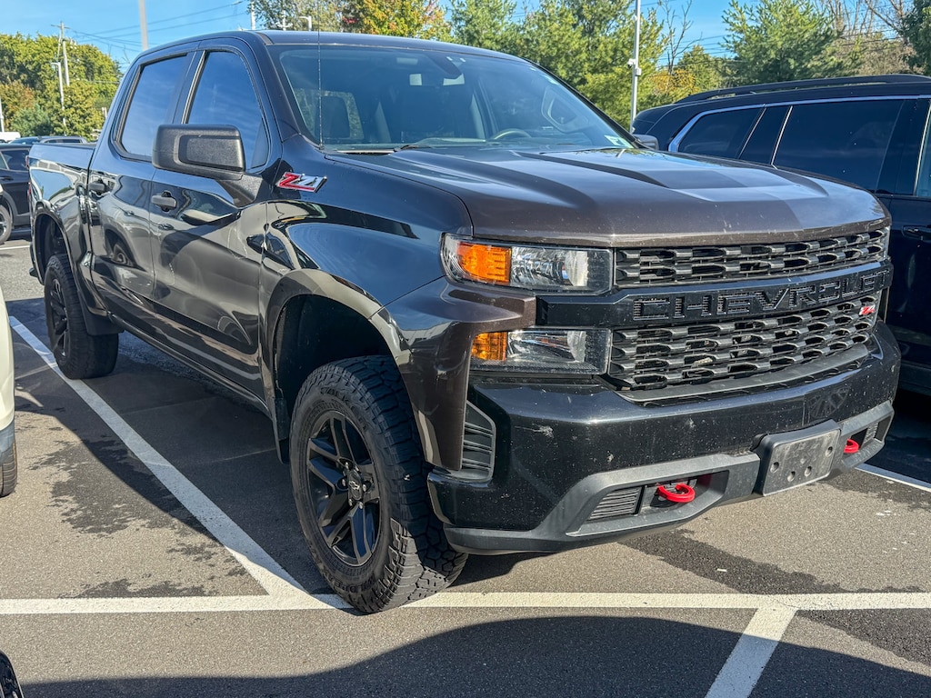 Used 2020 Chevrolet Silverado 1500 Custom Trail Boss Truck Crew Cab
