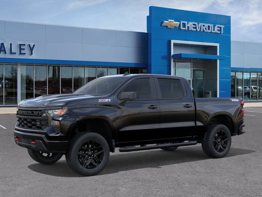 New 2026 Chevrolet Silverado 1500 Custom Trail Boss Truck Crew Cab
