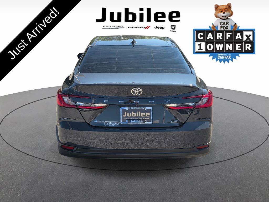 Used 2026 Toyota Camry LE Sedan