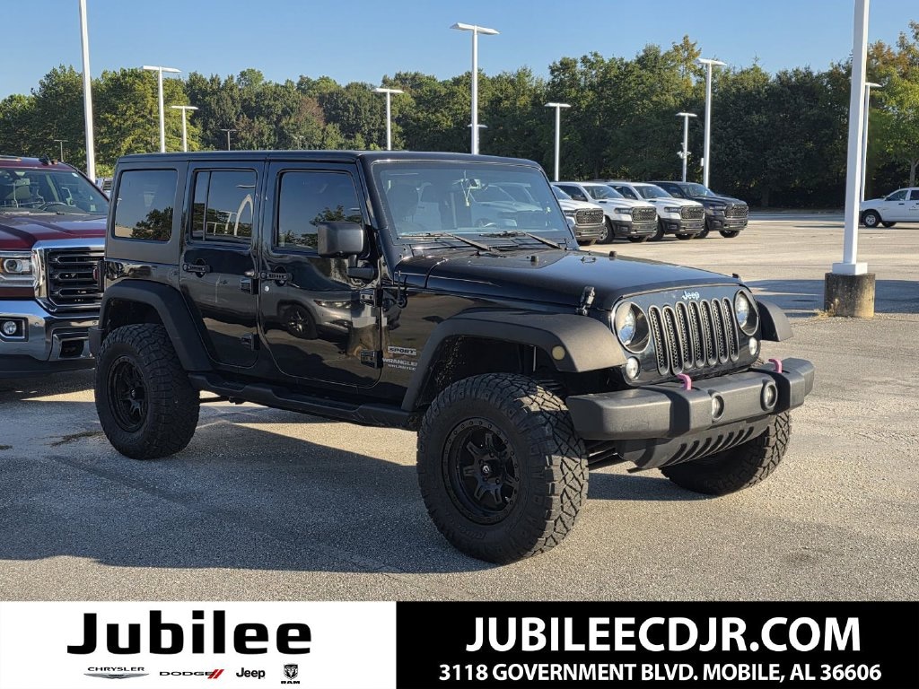 Used 2017 Jeep Wrangler Unlimited Sport SUV