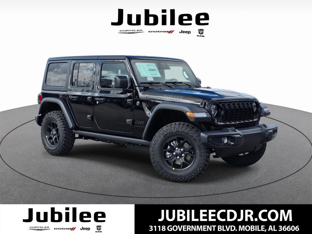 New 2026 Jeep Wrangler 4-DOOR WILLYS Sport Utility