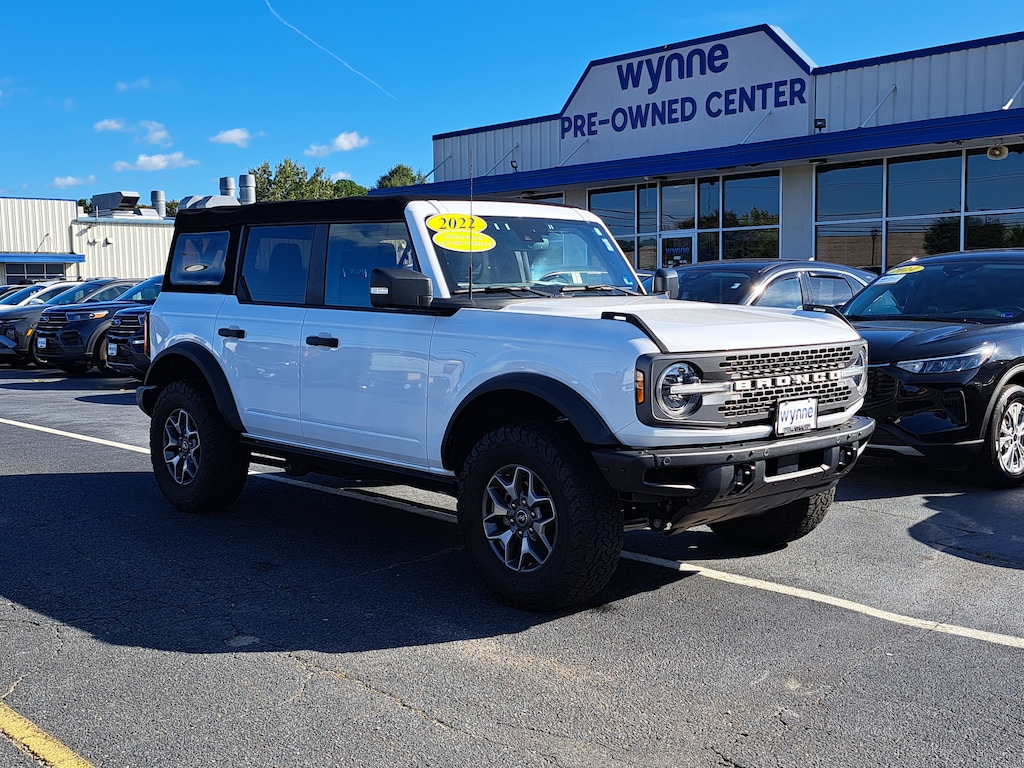 Certified 2022 Ford Bronco Badlands Badlands Advanced 4x4