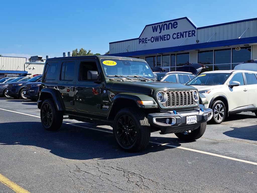 Certified 2024 Jeep Wrangler 4xe Sahara Sahara 4x4
