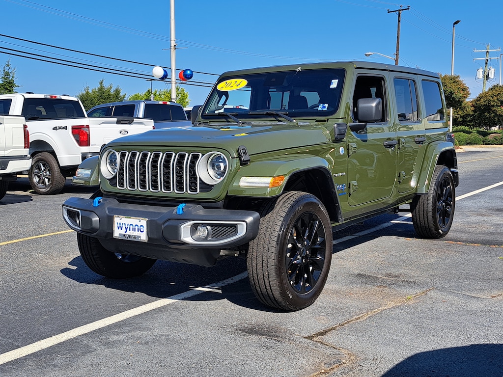 Certified 2024 Jeep Wrangler 4xe Sahara Sahara 4x4