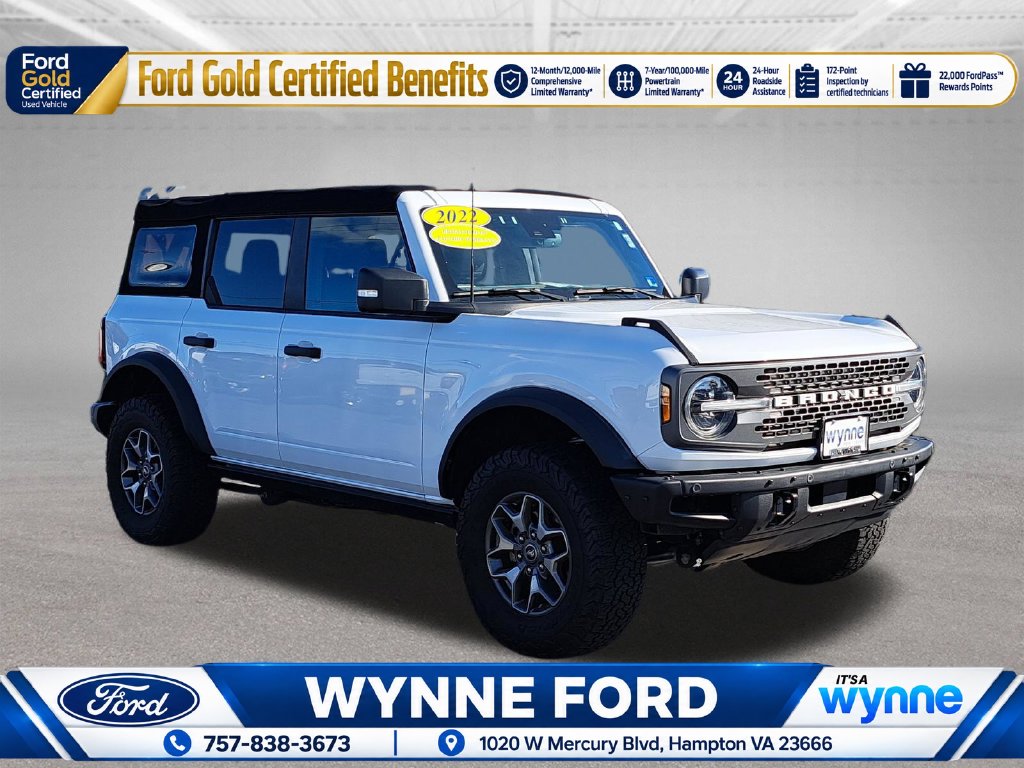2022 Ford Bronco SUV 