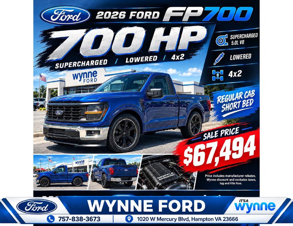 2026 Ford F-150 Truck Regular Cab 
