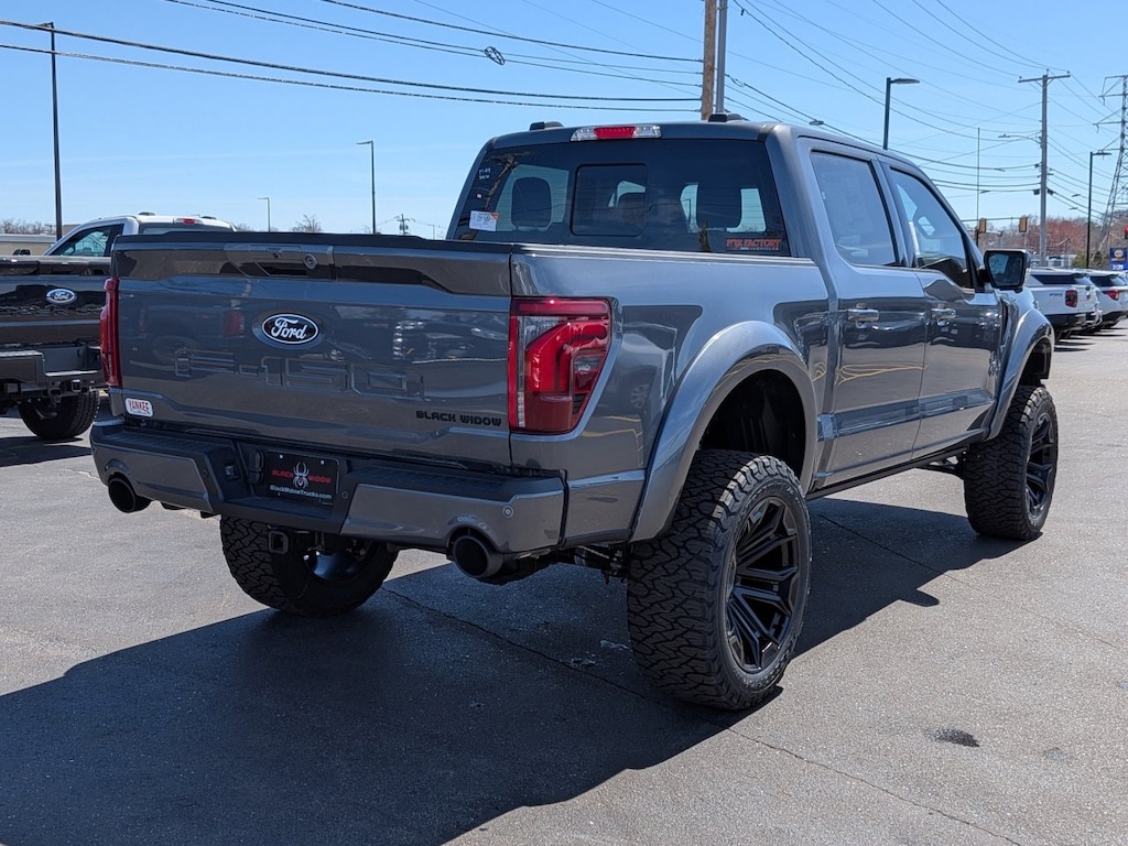 New 2026 Ford F-150 Lariat Lifted Black Widow TRUCK