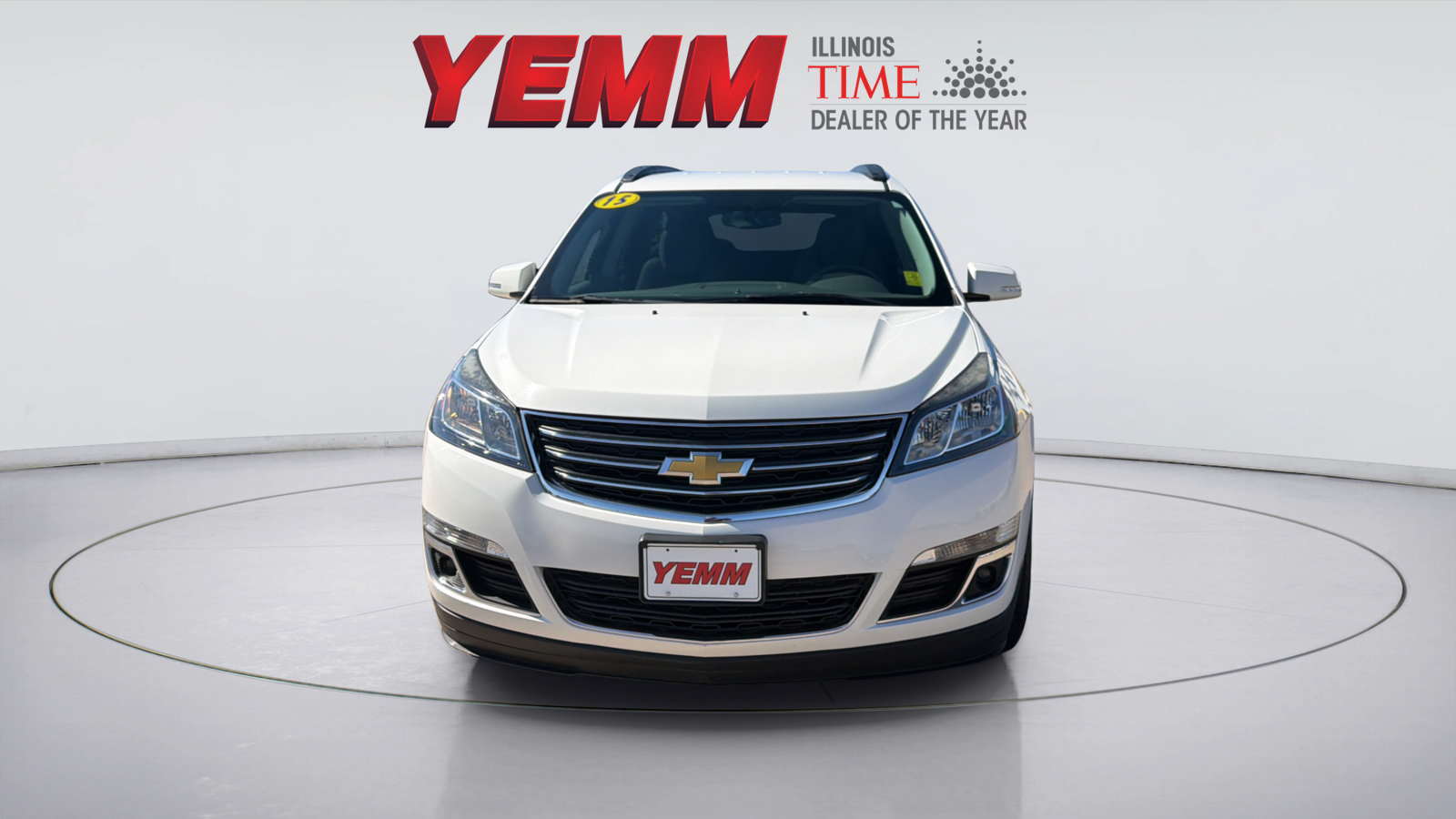 Used 2015 Chevrolet Traverse 2LT with VIN 1GNKRHKDXFJ105555 for sale in Galesburg, IL