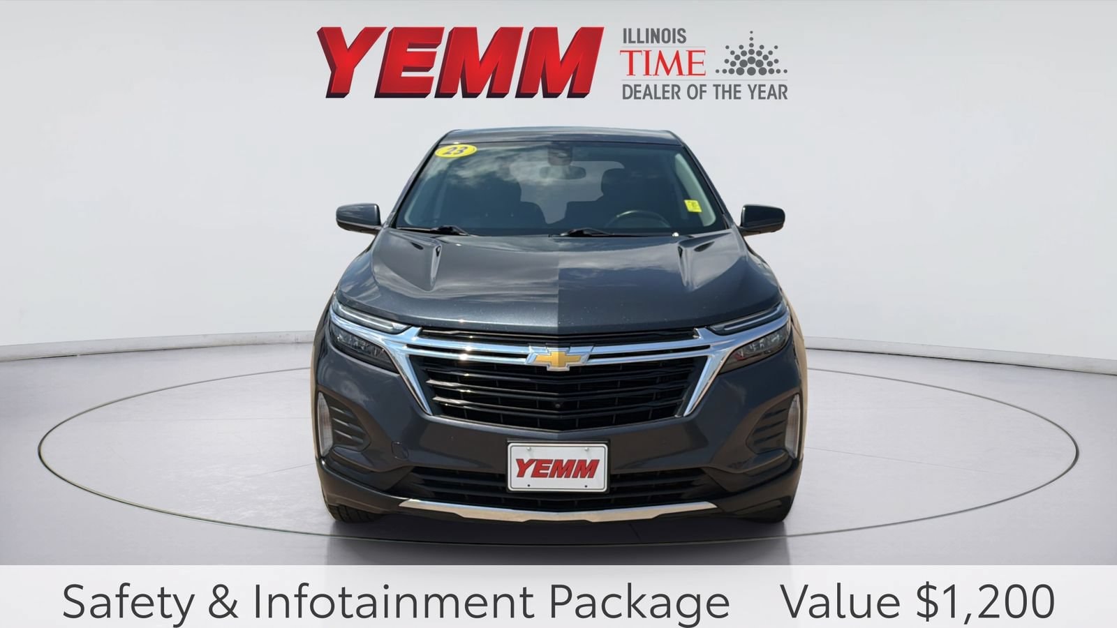 Used 2023 Chevrolet Equinox LT with VIN 3GNAXUEG5PS146577 for sale in Galesburg, IL