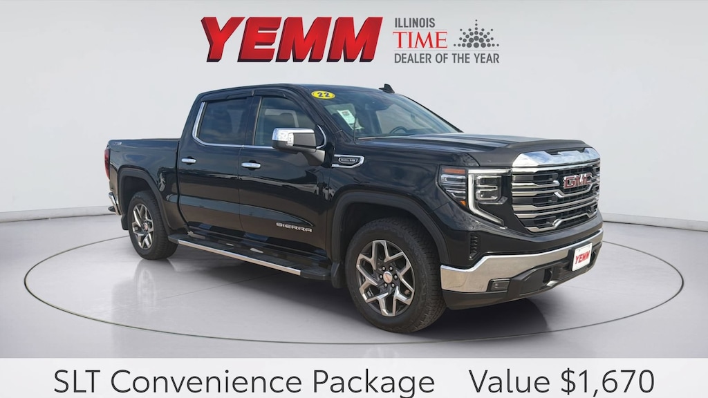 Used 2022 GMC Sierra 1500 SLT Truck Crew Cab