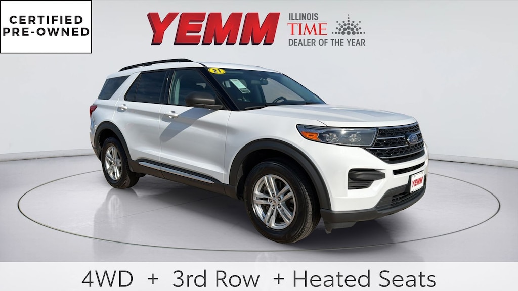 Certified 2021 Ford Explorer XLT SUV