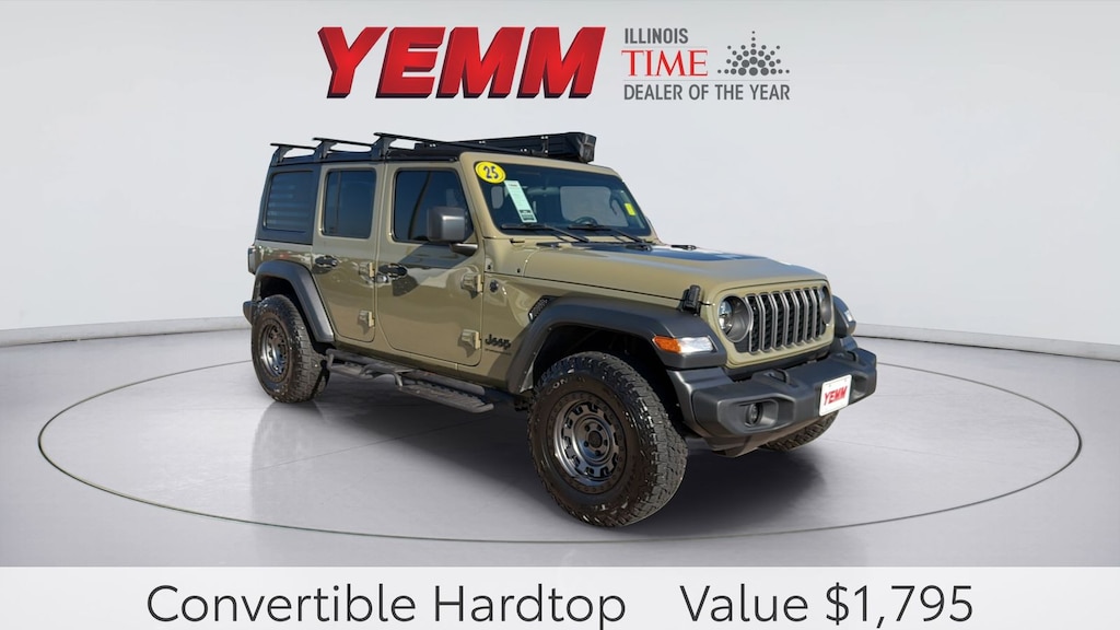 Certified 2025 Jeep Wrangler Sport SUV