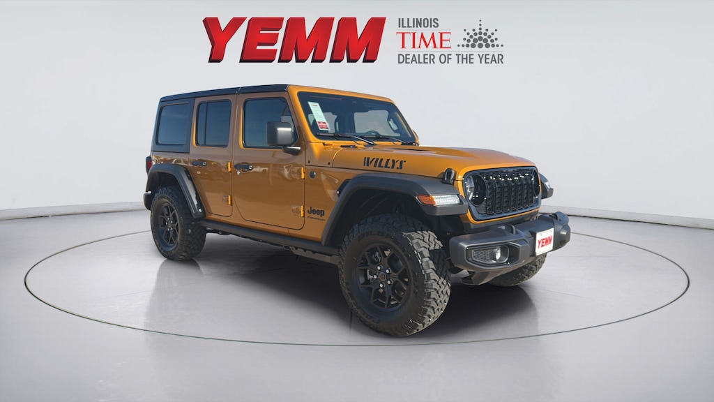 New 2026 Jeep Wrangler 4-DOOR WILLYS Sport Utility
