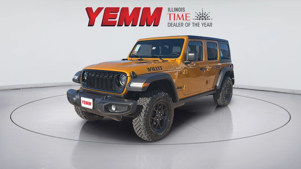 New 2026 Jeep Wrangler 4-DOOR WILLYS Sport Utility