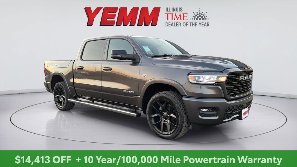 New 2026 Ram 1500 LARAMIE CREW CAB 4X4 5'7 BOX Pickup