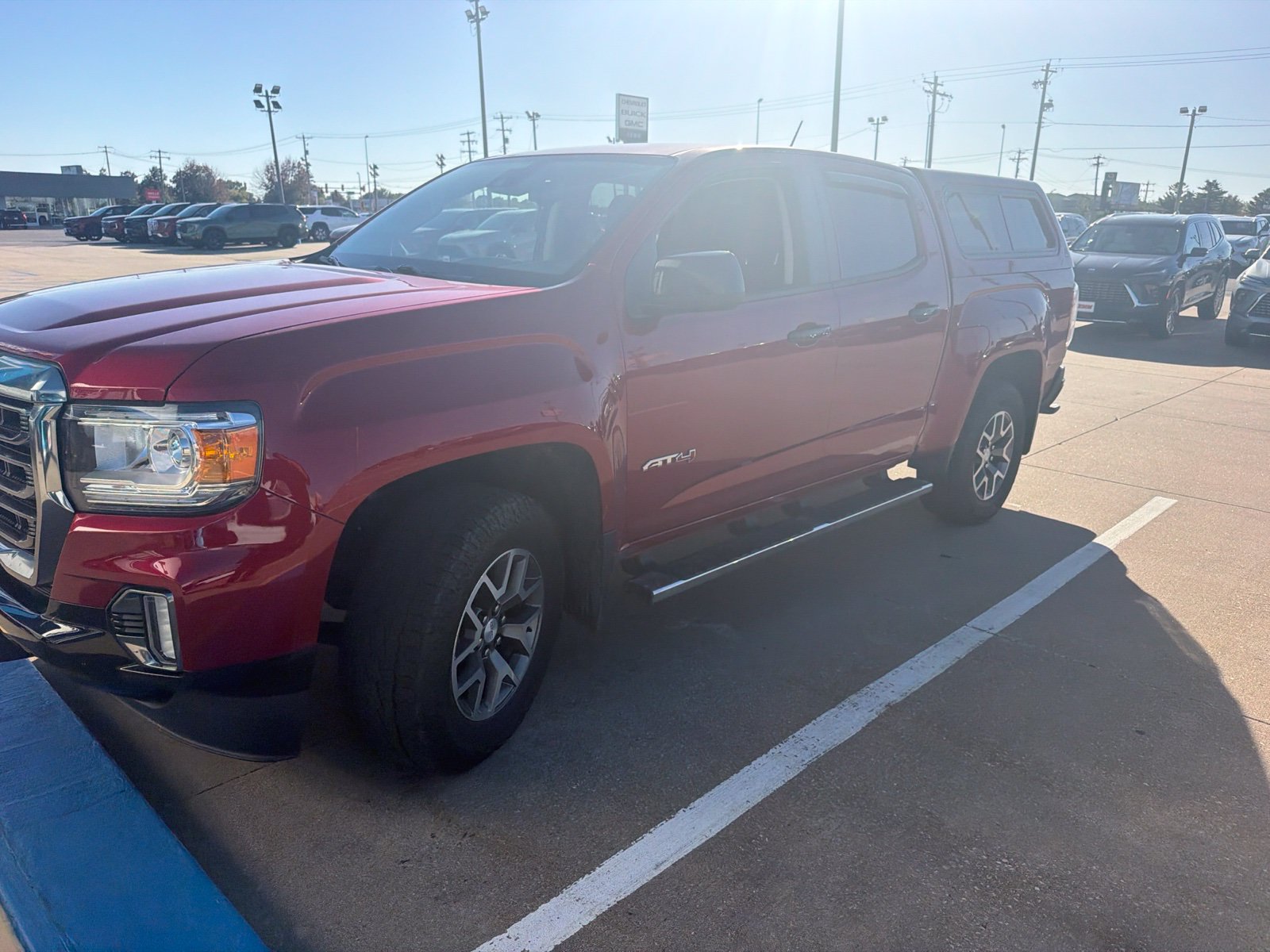 Used 2021 GMC Canyon AT4 w/Leather Truck