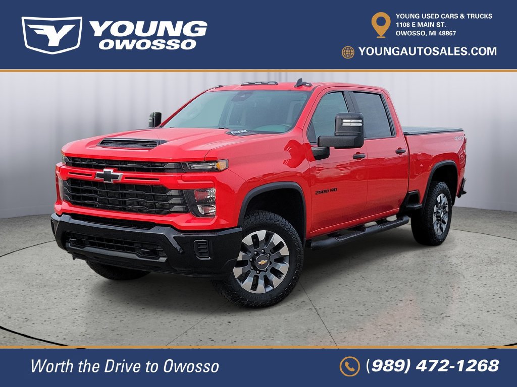 Used 2024 Chevrolet Silverado 2500 HD Custom Truck Crew Cab