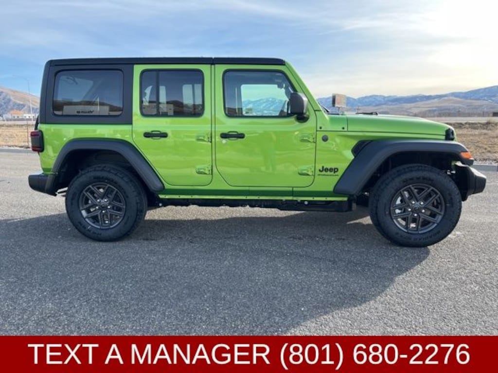 New 2026 Jeep Wrangler 4-DOOR SPORT S Sport Utility