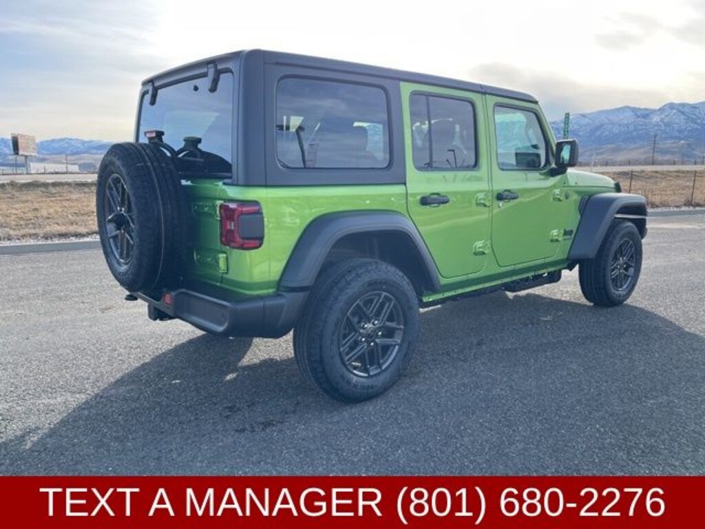 New 2026 Jeep Wrangler 4-DOOR SPORT S Sport Utility