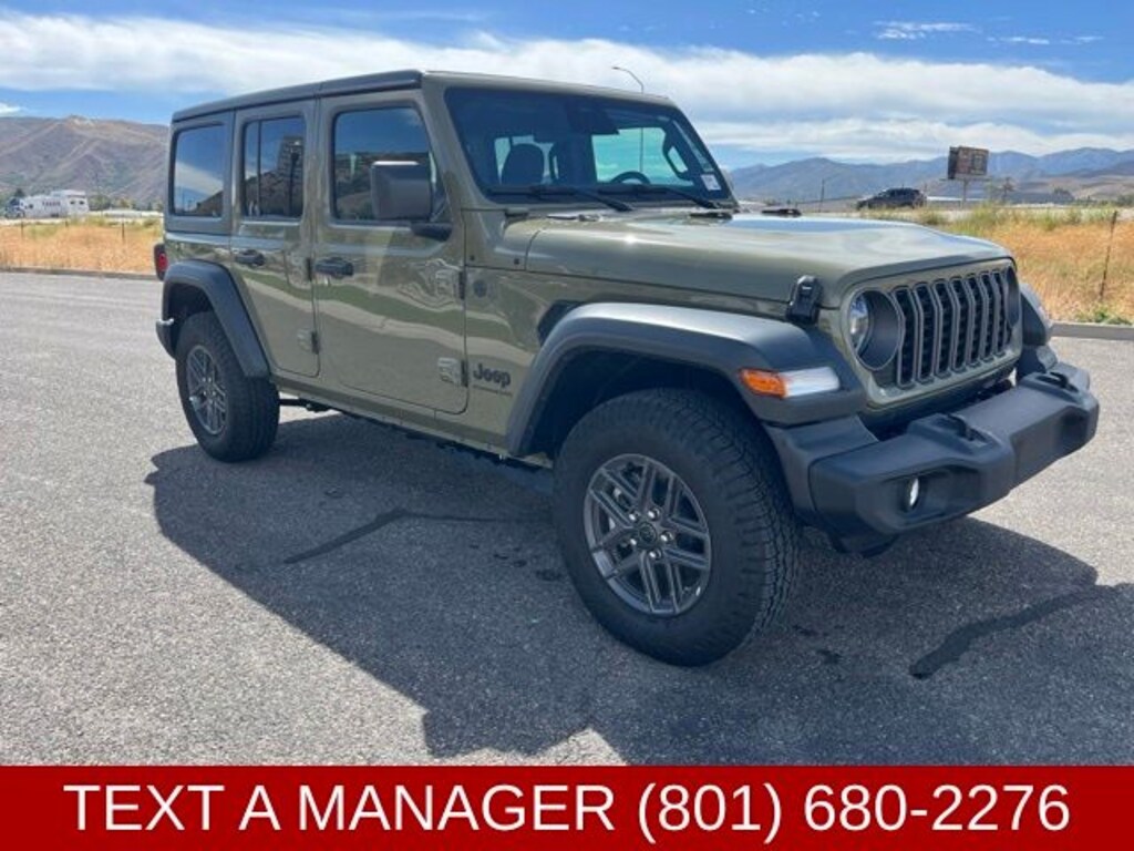 New 2026 Jeep Wrangler 4-DOOR SPORT S Sport Utility
