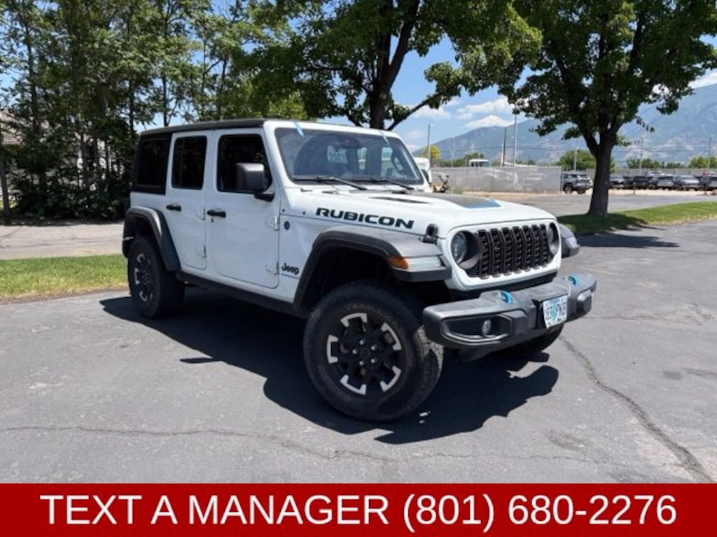Used 2024 Jeep Wrangler Rubicon 4xe SUV