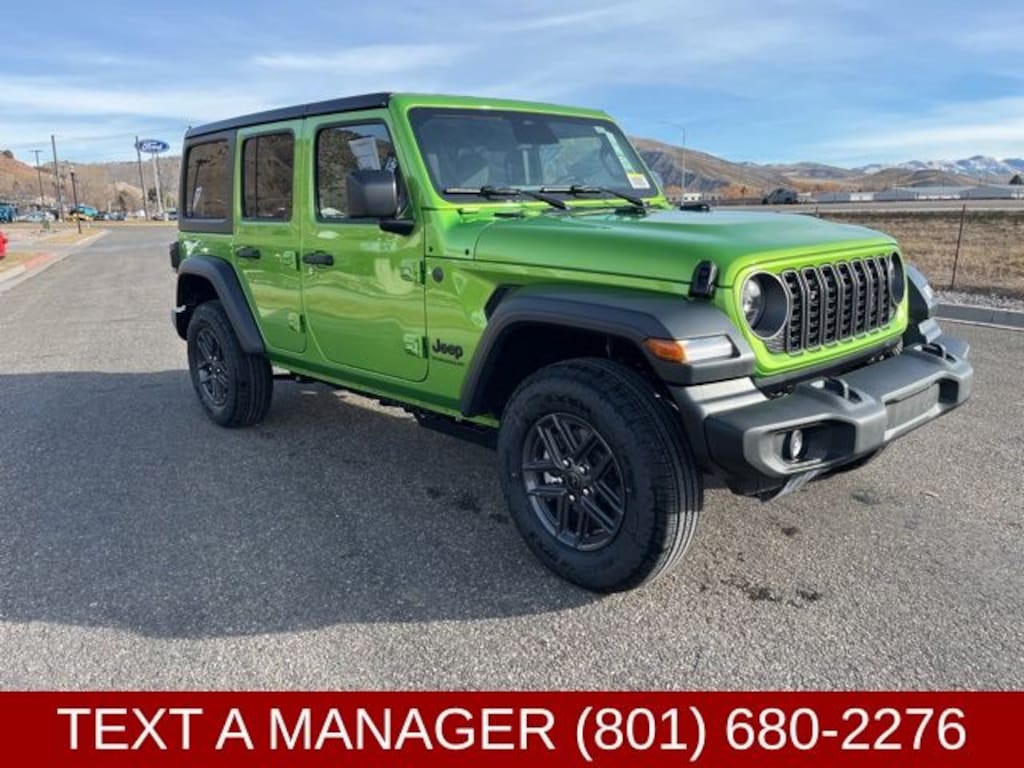 New 2026 Jeep Wrangler 4-DOOR SPORT S Sport Utility