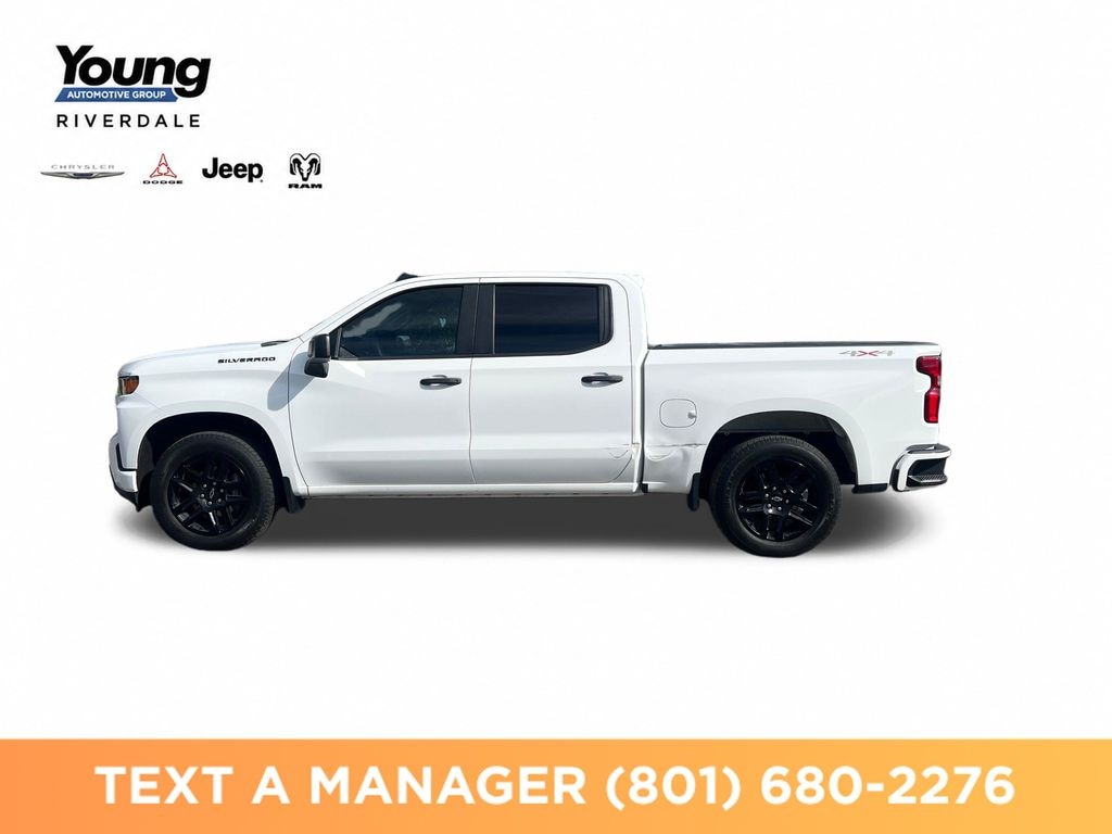 Used 2022 Chevrolet Silverado 1500 LTD Custom Truck Crew Cab