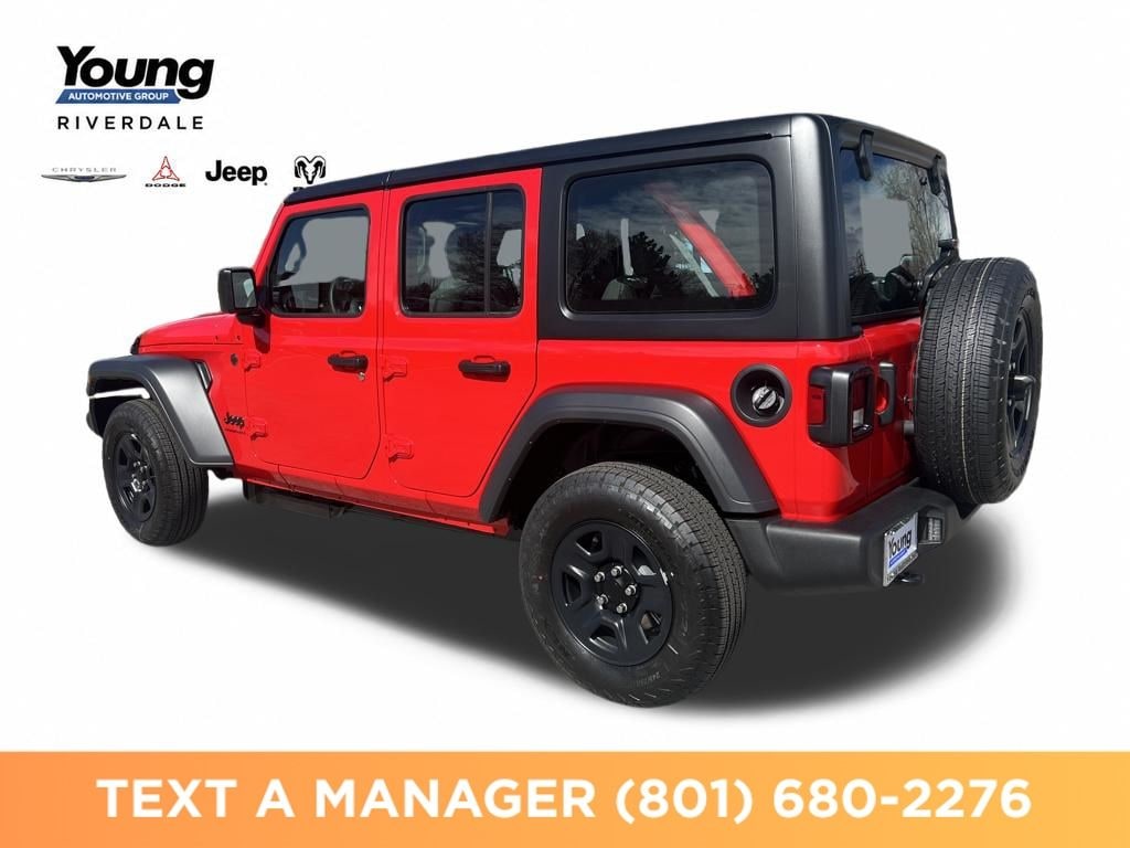 New 2026 Jeep Wrangler 4-DOOR SPORT Sport Utility
