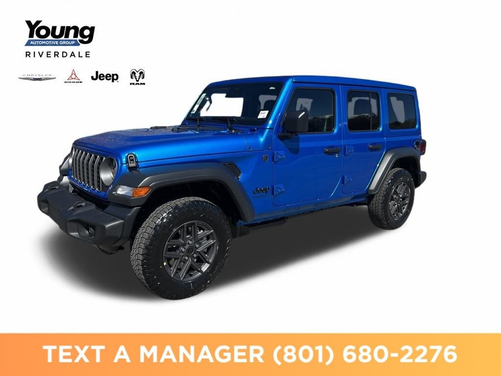 New 2026 Jeep Wrangler 4-DOOR SPORT S Sport Utility