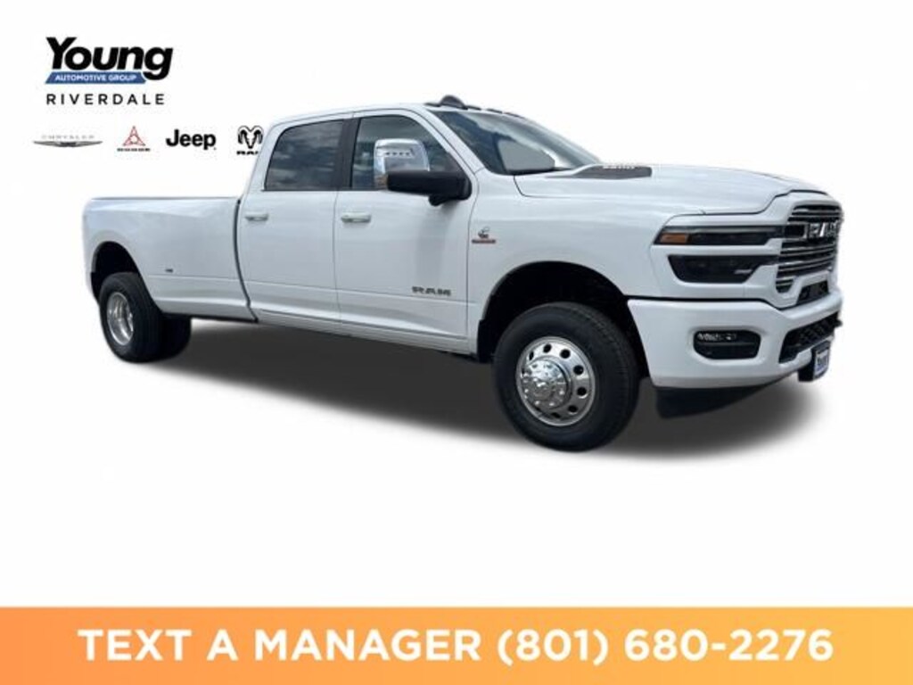 New 2026 Ram 3500 LARAMIE CREW CAB 4X4 8' BOX Pickup