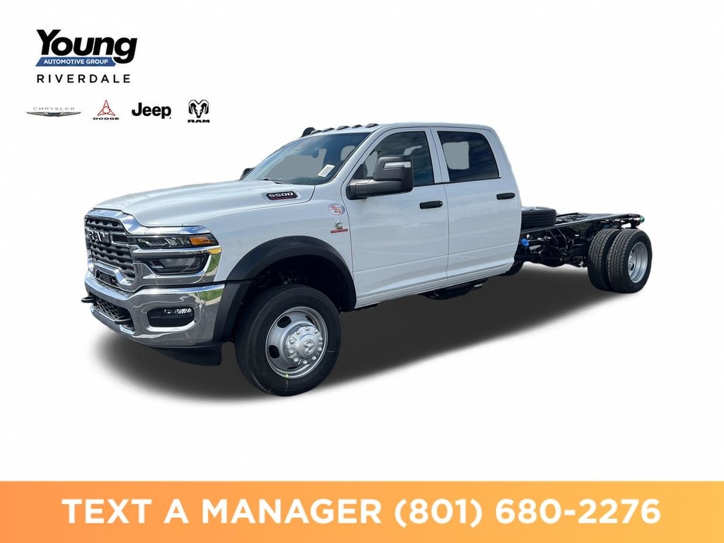 New 2026 Ram 5500 Chassis Cab TRADESMAN CREW 4X4 84' CA Pickup