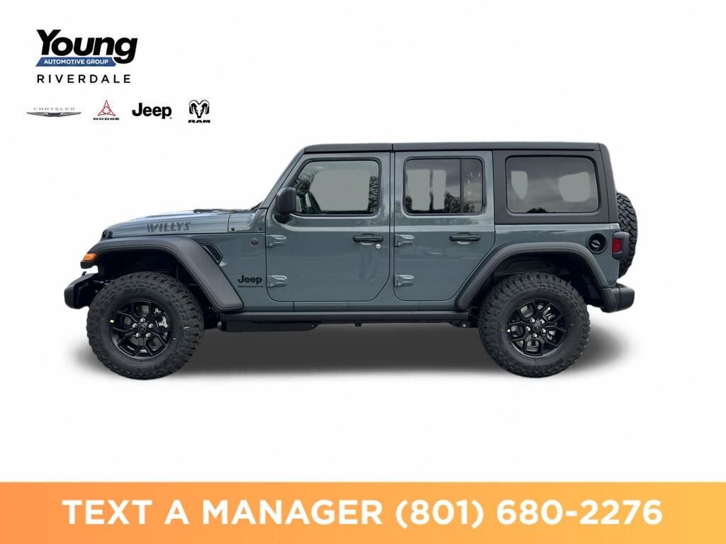 New 2026 Jeep Wrangler 4-DOOR WILLYS Sport Utility