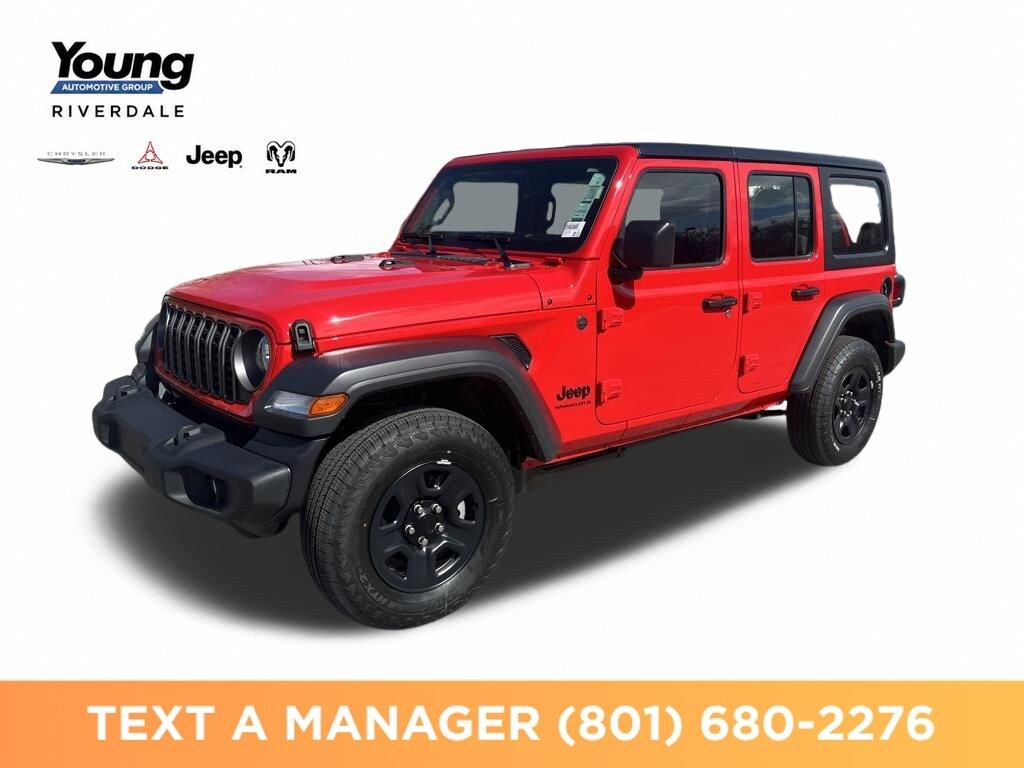 New 2026 Jeep Wrangler 4-DOOR SPORT Sport Utility