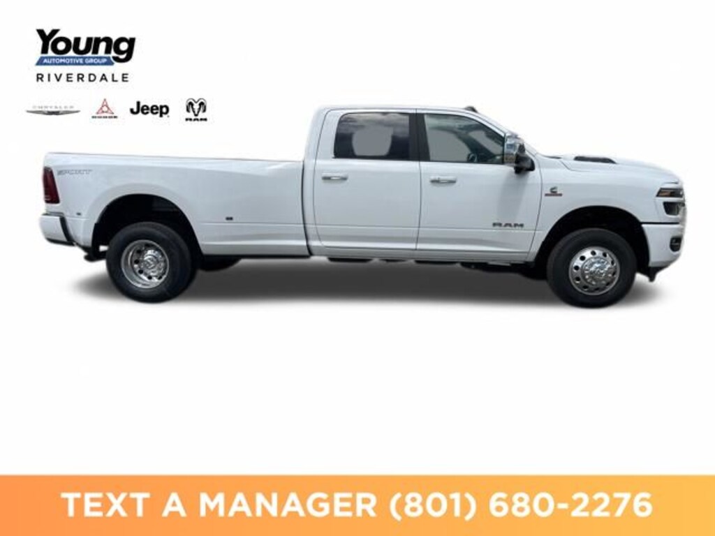 New 2026 Ram 3500 LARAMIE CREW CAB 4X4 8' BOX Pickup