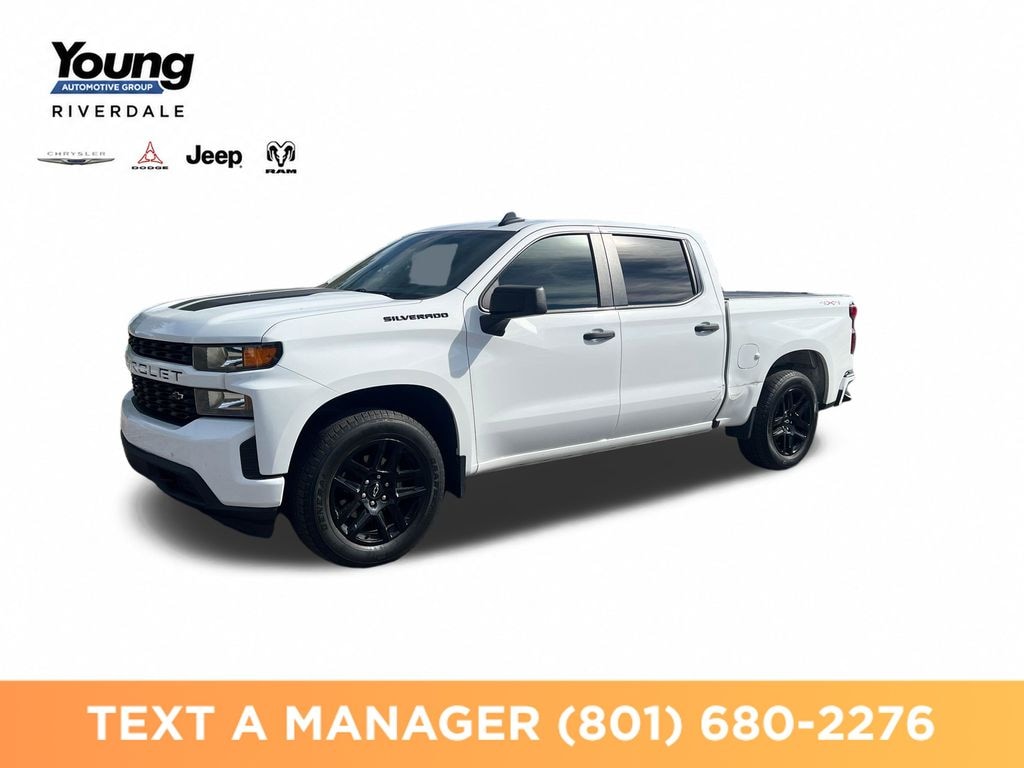 Used 2022 Chevrolet Silverado 1500 LTD Custom Truck Crew Cab