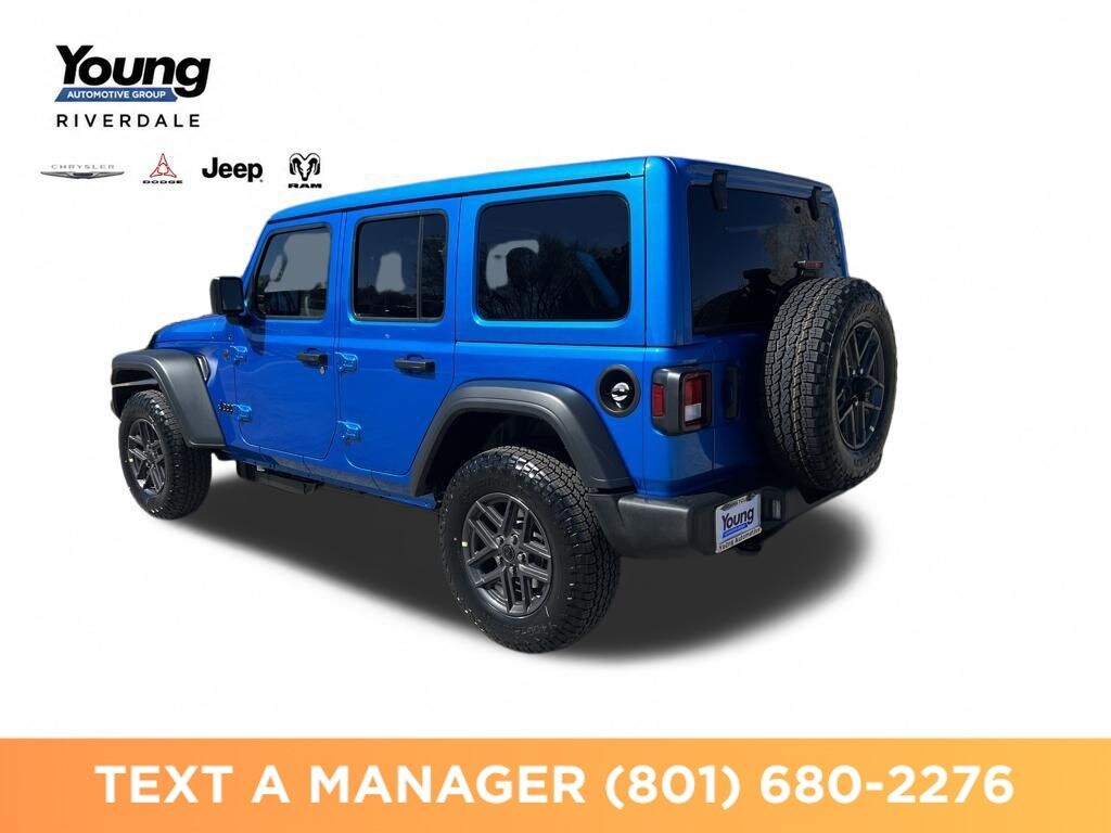 New 2026 Jeep Wrangler 4-DOOR SPORT S Sport Utility